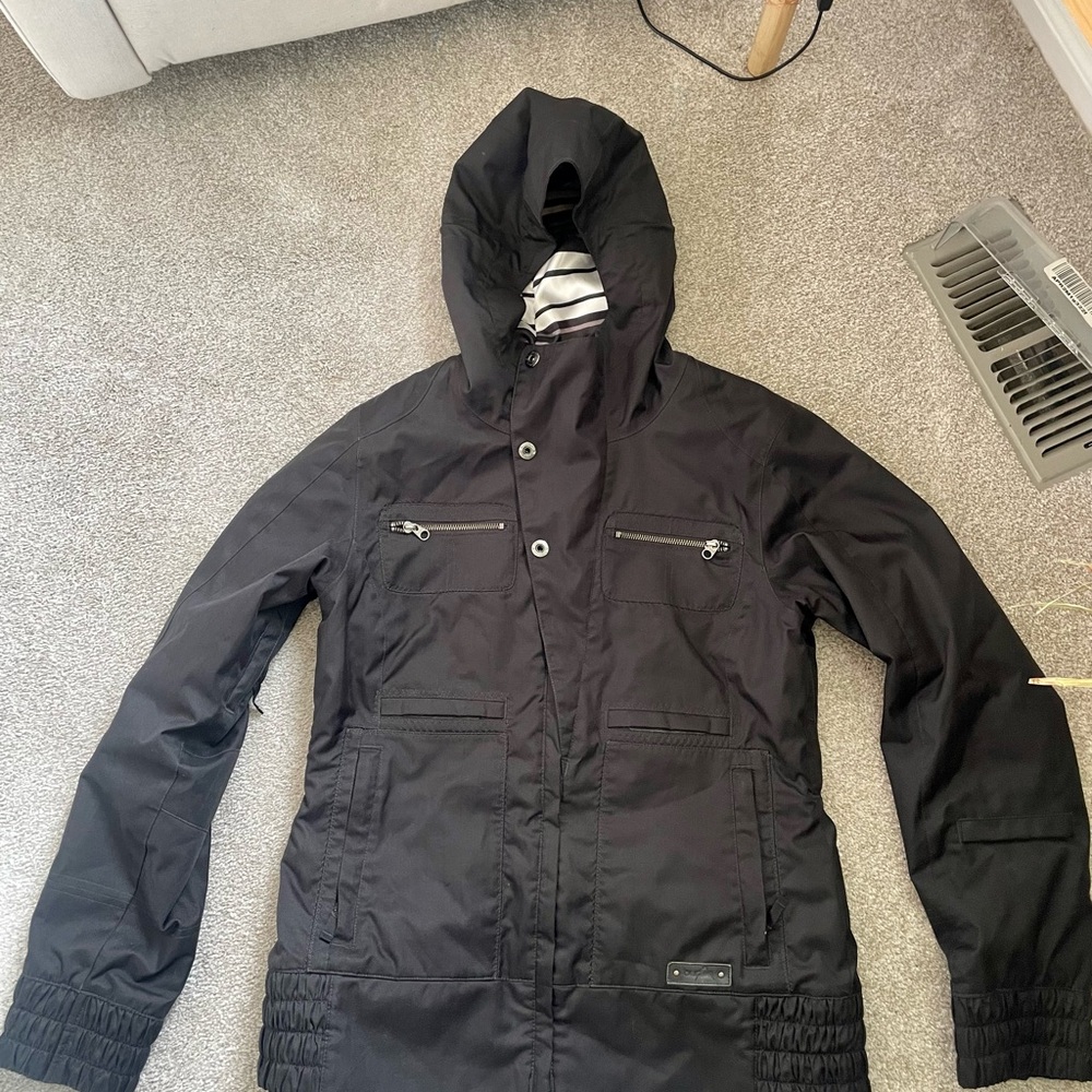 Burton DryRide black ski/snowboard Jacket with Hood